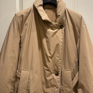 Uniqlo new women’s long padded trench coat Sz S